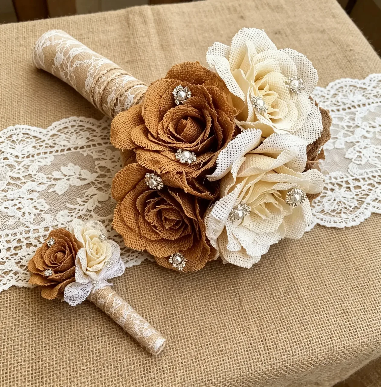 Set-Buchet mireasa+1 cocarda – București, București