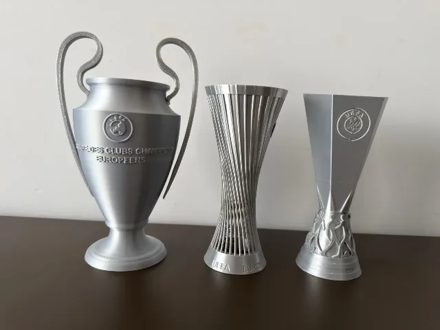 Cele 3 cupe europene: UCL, UEL, UECL - 16 cm înălțime – Bacău, Bacău