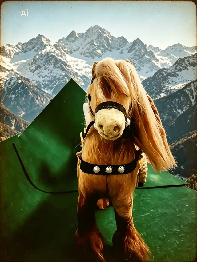 Macheta Tradițională Romanesca-Caruta cu cal și Vizitiu din Lana Impaslita – fotografia 4 din 8