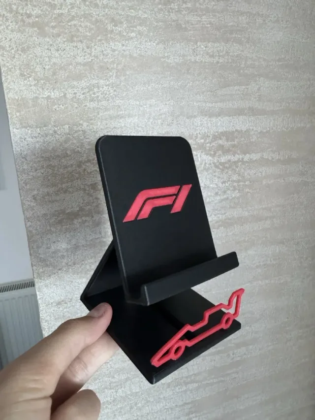 Suport telefon personalizat F1 – fotografia 1 din 5