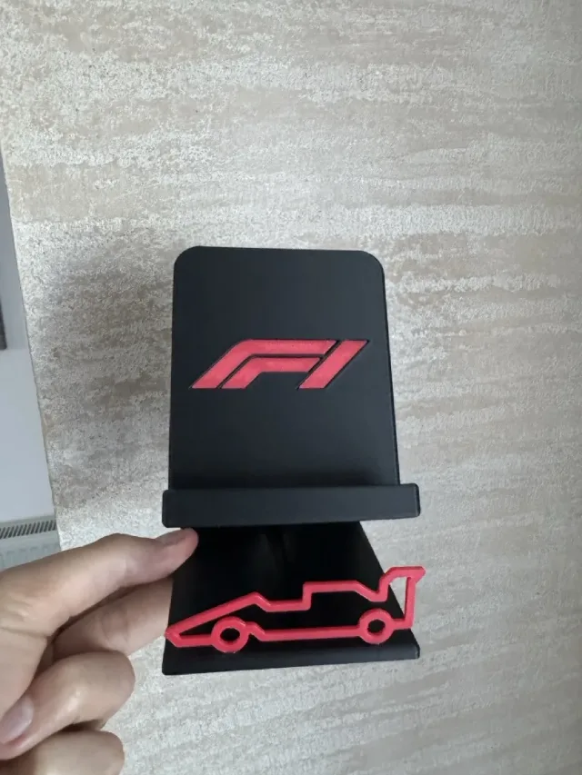 Suport telefon personalizat F1 – fotografia 2 din 5
