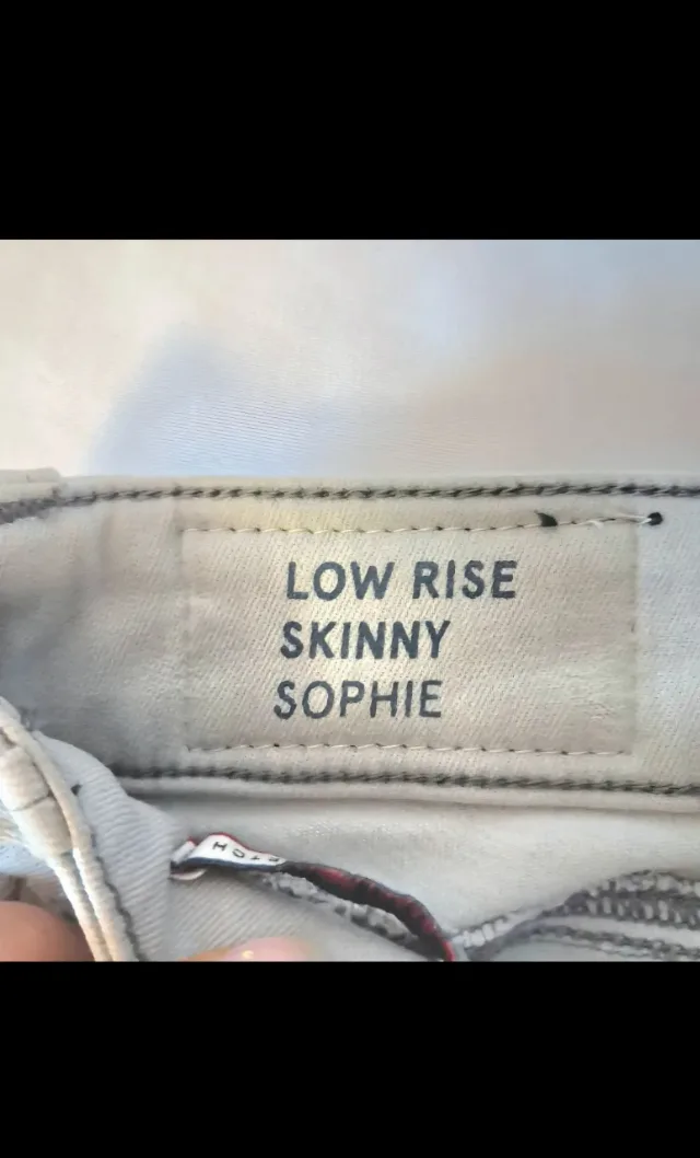 Tommy Jeans blugi damă gri deschis skinny, mărimea 34 – fotografia 7 din 7