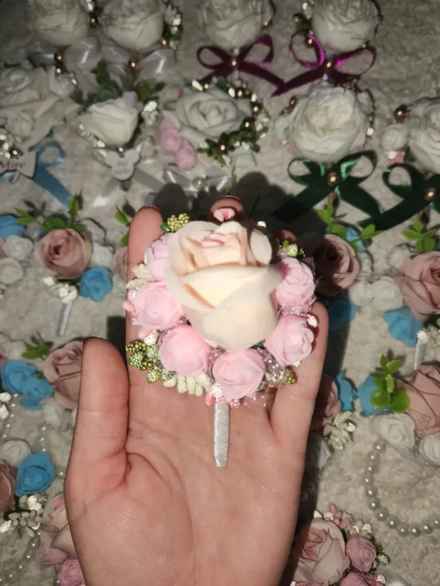 Set accesorii elegante nuntă – fotografia 2 din 8