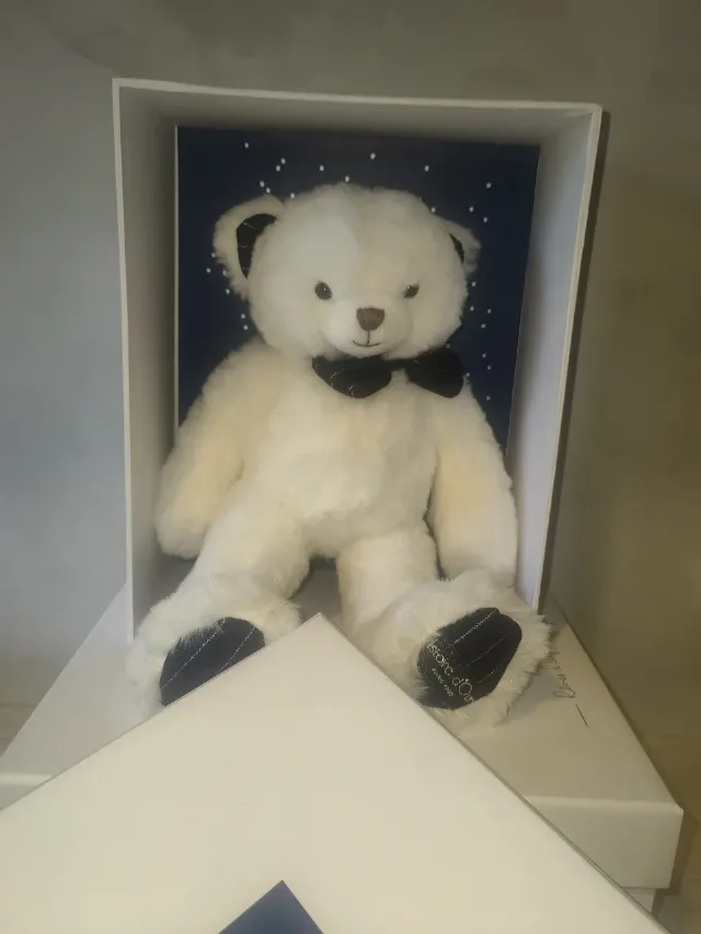Ursuleț de pluș premium Histoire d'Ours - Colecția Les Preppy Chics – fotografia 1 din 2