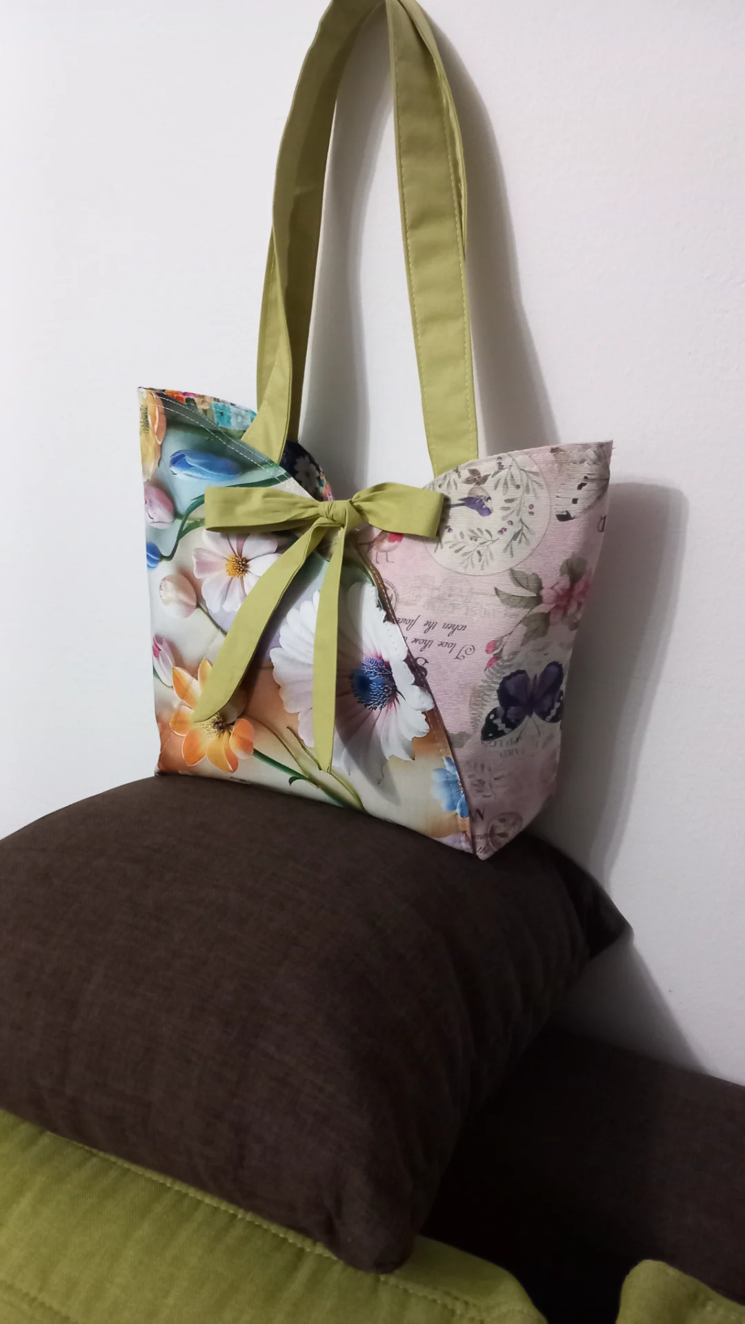 Sacoșă handmade elegantă – fotografia 1 din 2