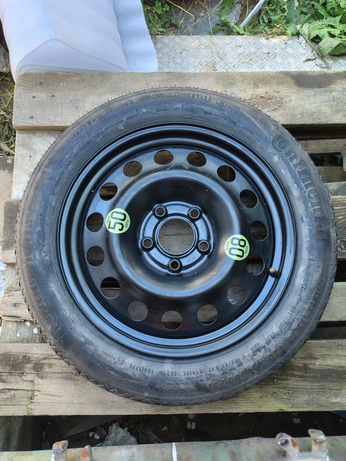 Roata rezerva 17 zoll slim BMW T135/80/R17 – Joita, Giurgiu