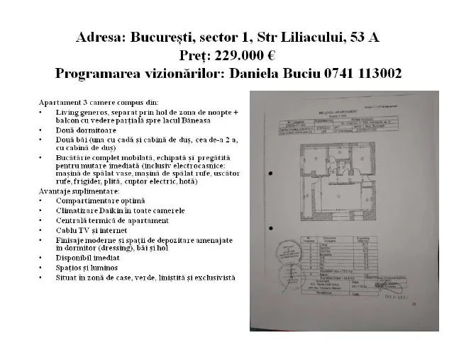 THE VIEW – BĂNEASA, 3 camere, 82,6 mp,  pe malul lacului Băneasa, Sector 1, București – fotografia 7 din 7