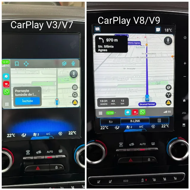 Navigație Renault R-Link 2 HW 2.1 Originală CarPlay și Android Auto Plug & Play | Megane IV, Talisman, Kadjar – fotografia 7 din 8