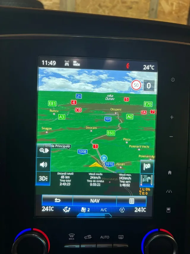Navigație Renault R-Link 2 HW 1.1 V9 Originală  Android Auto Plug & Play | Megane IV, Talisman, Kadjar – Campina, Prahova