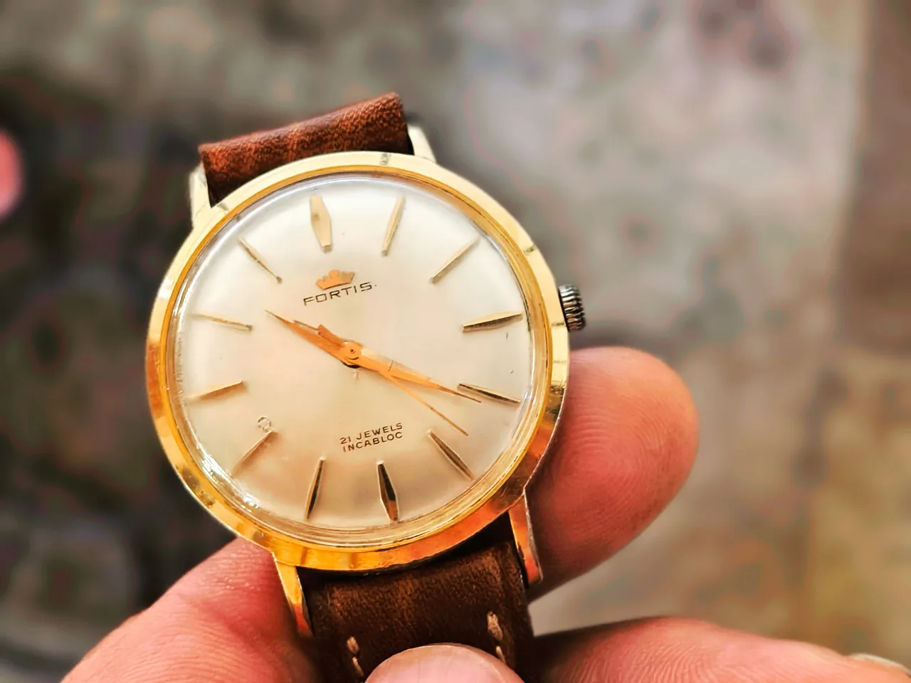 ceas Fortis Fortiflex elvețian mecanic 21 Jewels – Cluj-Napoca, Cluj