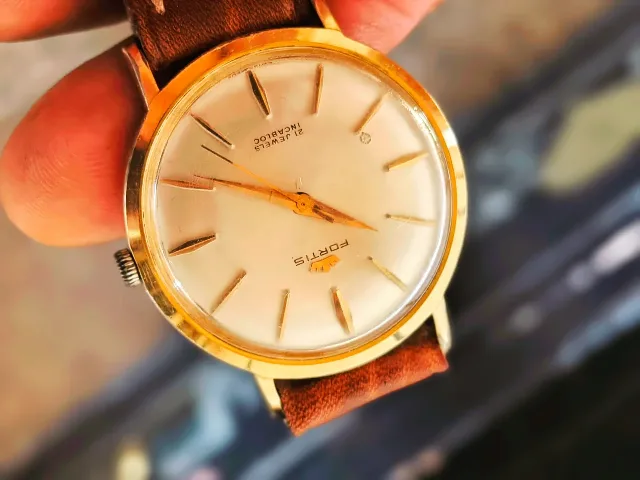 ceas Fortis Fortiflex elvețian mecanic 21 Jewels – fotografia 3 din 6