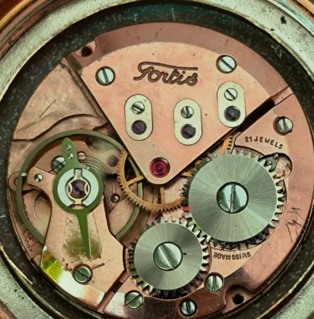 ceas Fortis Fortiflex elvețian mecanic 21 Jewels – fotografia 6 din 6