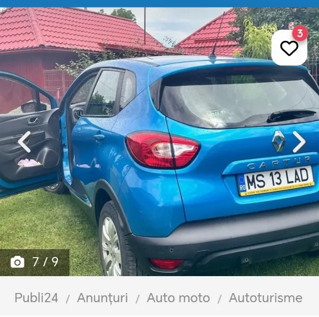 Vând mașină Renault Captur – fotografia 2 din 5