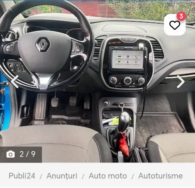 Vând mașină Renault Captur – fotografia 5 din 5
