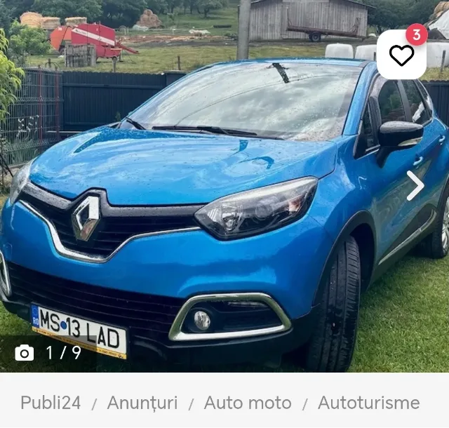 Vând mașină Renault Captur – fotografia 3 din 5