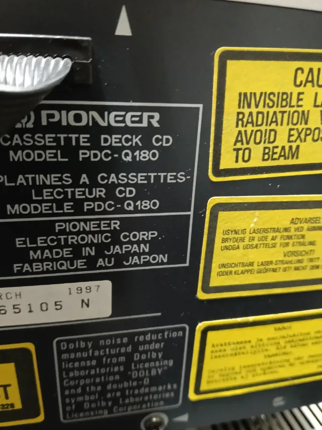 Combina audio Pioneer japoneză – fotografia 8 din 8