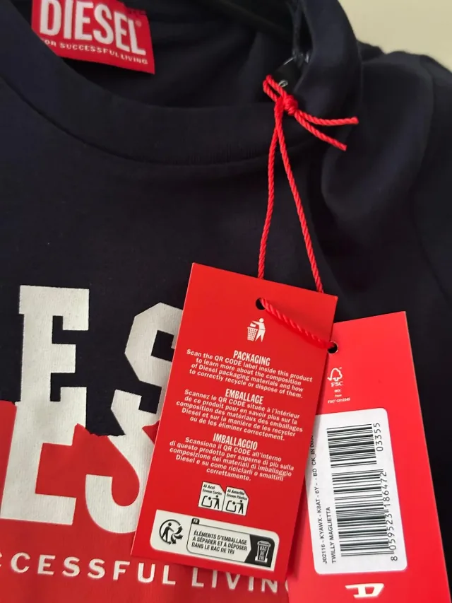 Tricou băieți 6 ani DIESEL – fotografia 5 din 8