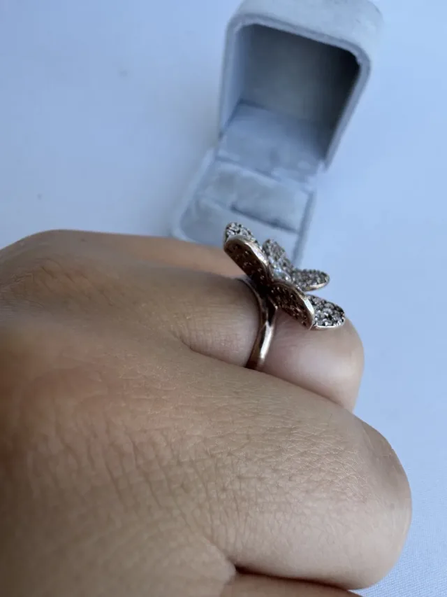 Inel argint și cubic zirconia – fotografia 7 din 8