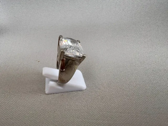 Inel argint si cubic zirconia – fotografia 5 din 8