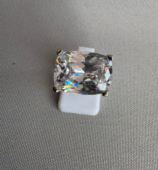 Inel argint si cubic zirconia – fotografia 2 din 8