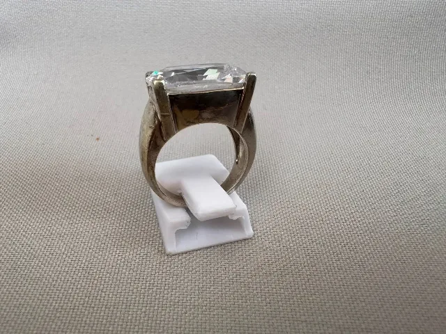 Inel argint si cubic zirconia – fotografia 3 din 8