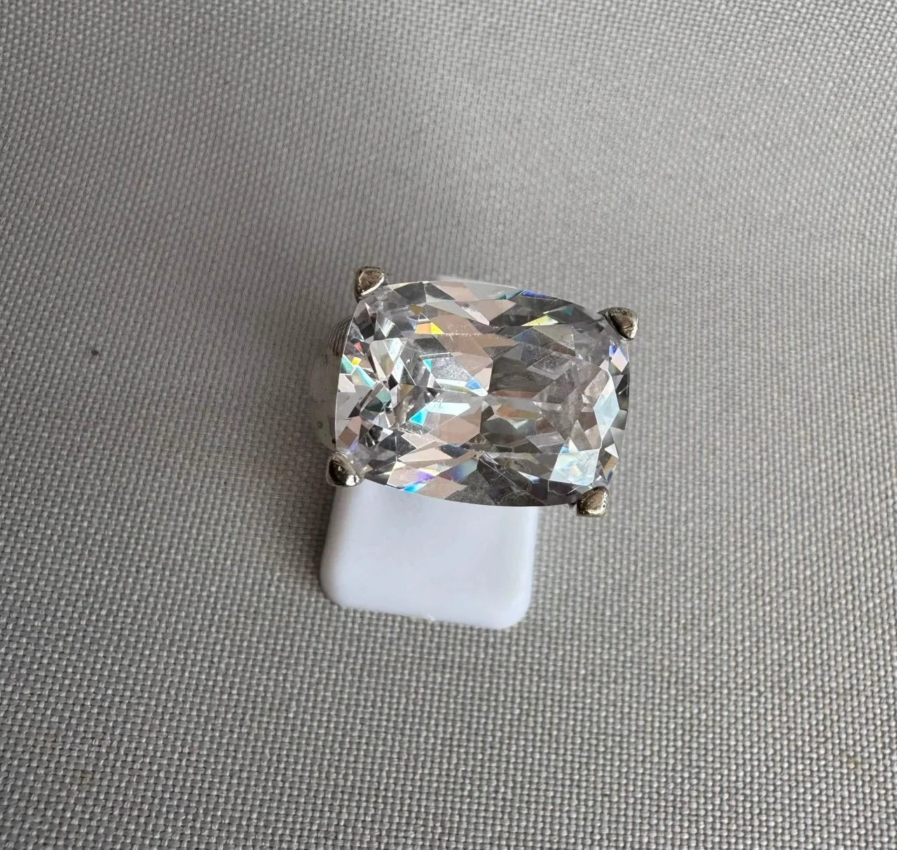 Inel argint si cubic zirconia – fotografia 1 din 8