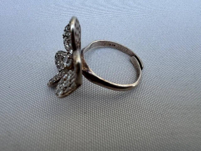 Inel argint și cubic zirconia – fotografia 8 din 8