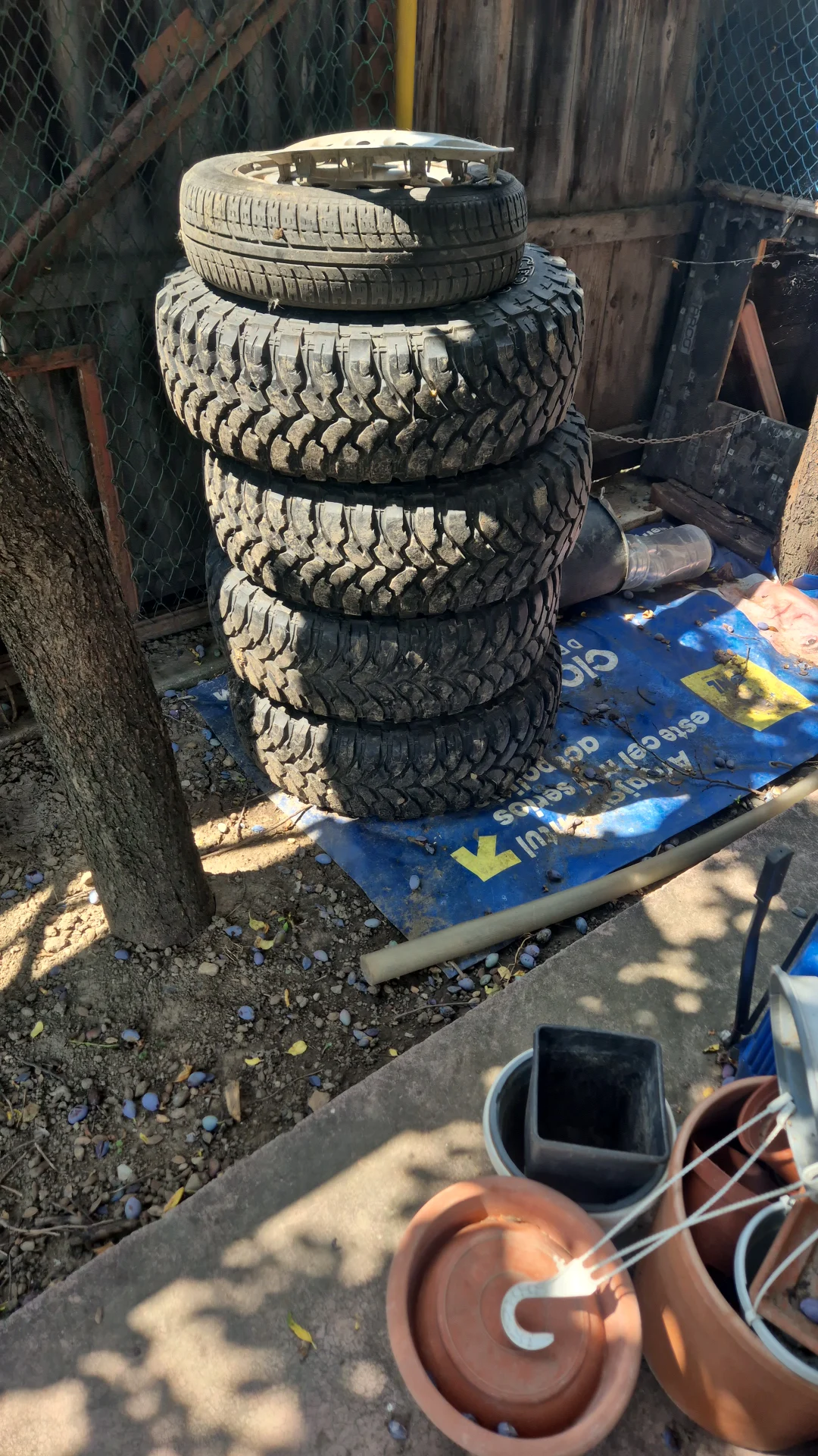 Anvelope cu tot cu jante, aproape noi – Golesti, Vrancea