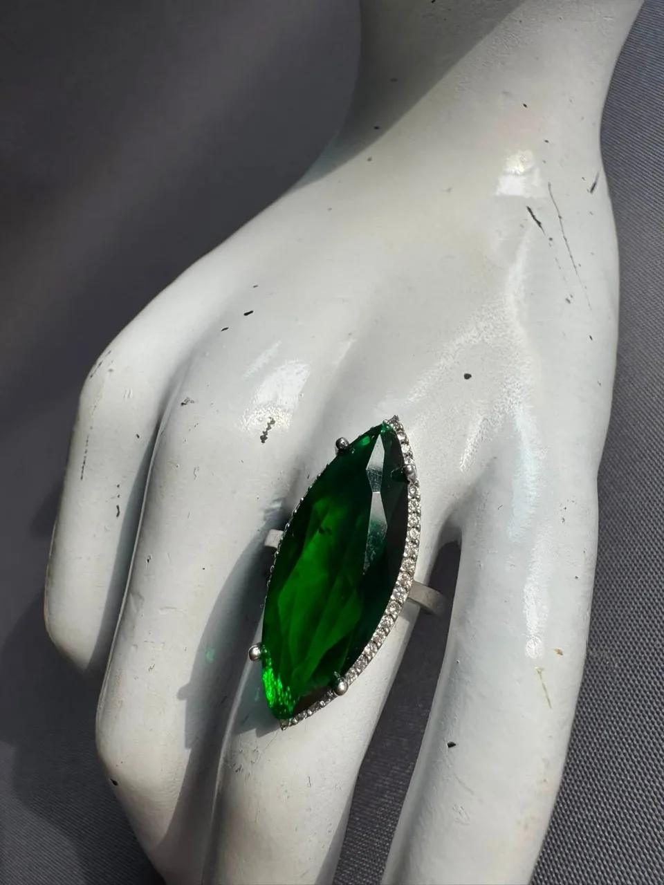 Inel argint și cubic zirconia – fotografia 1 din 4