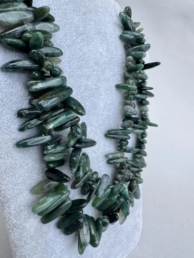 Colier agate și argint – fotografia 3 din 6