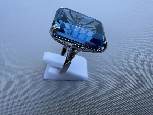 Inel din argint și topaz – fotografia 5 din 5