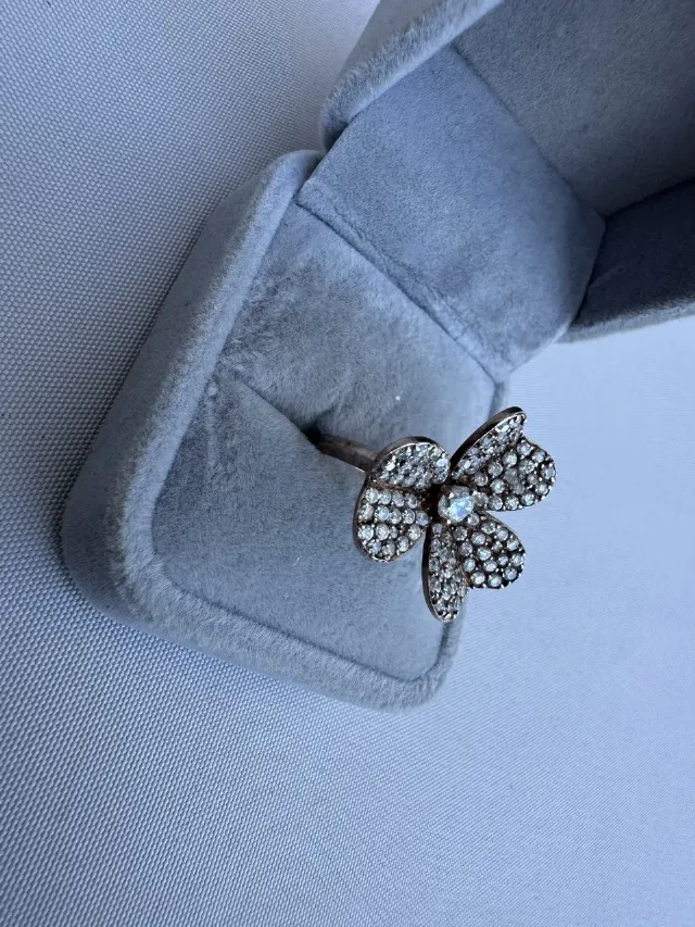 Inel argint și cubic zirconia – fotografia 5 din 8