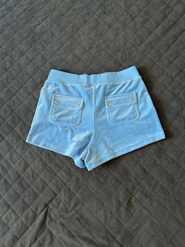 Pantaloni scurți din velur Juicy couture – fotografia 3 din 8