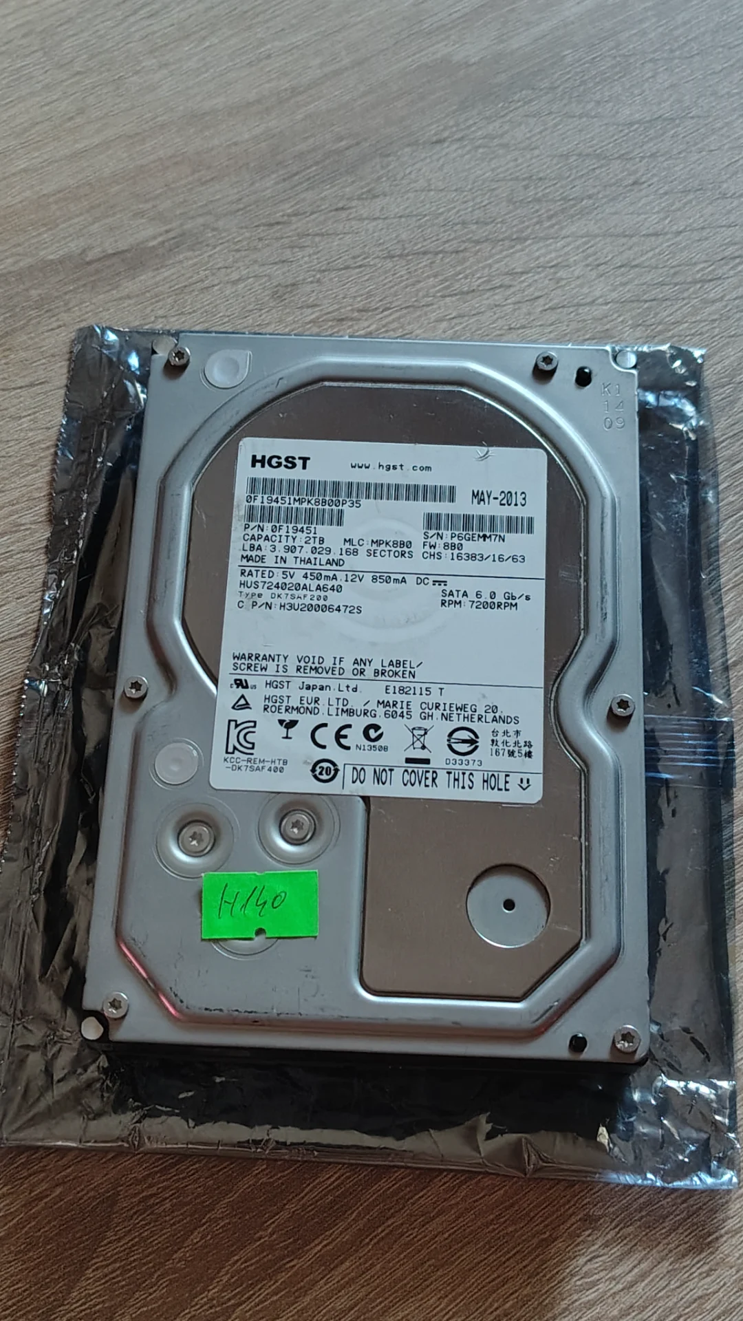 Hard Disk Seagate HGST, 2TB SATA3 6GB/S, 3.5 inch, 7.200rpm, 64MB – Sector 6, București