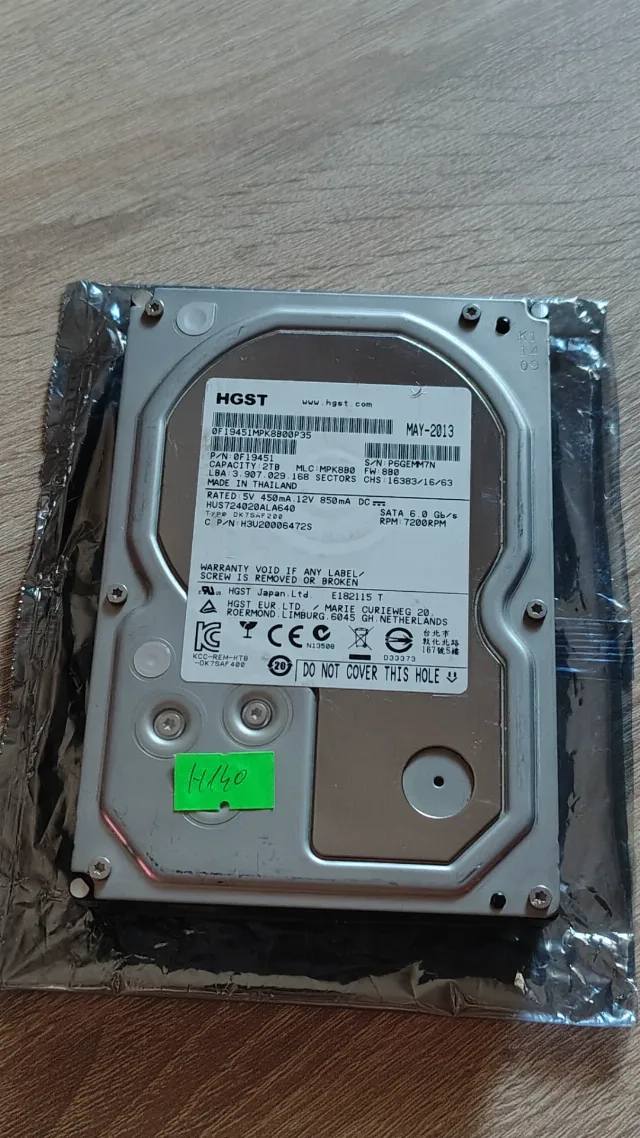 Hard Disk Seagate HGST, 2TB SATA3 6GB/S, 3.5 inch, 7.200rpm, 64MB – Sector 6, București