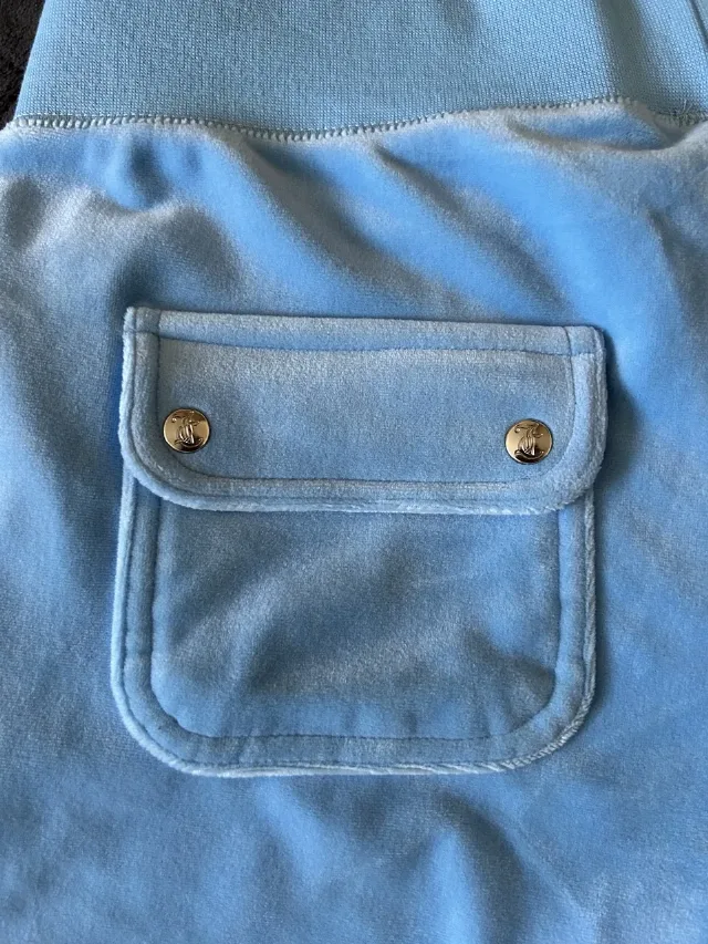 Pantaloni scurți din velur Juicy couture – fotografia 6 din 8