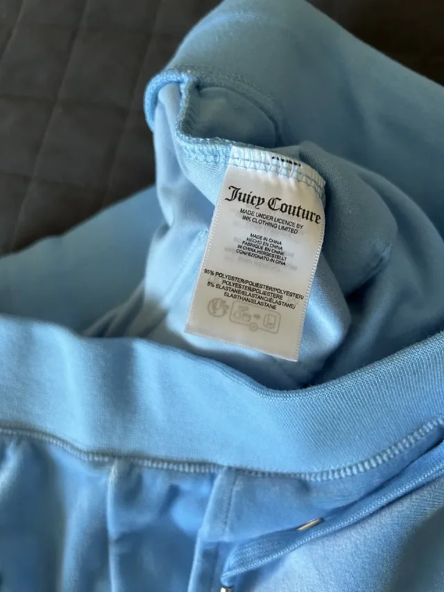 Pantaloni scurți din velur Juicy couture – fotografia 4 din 8