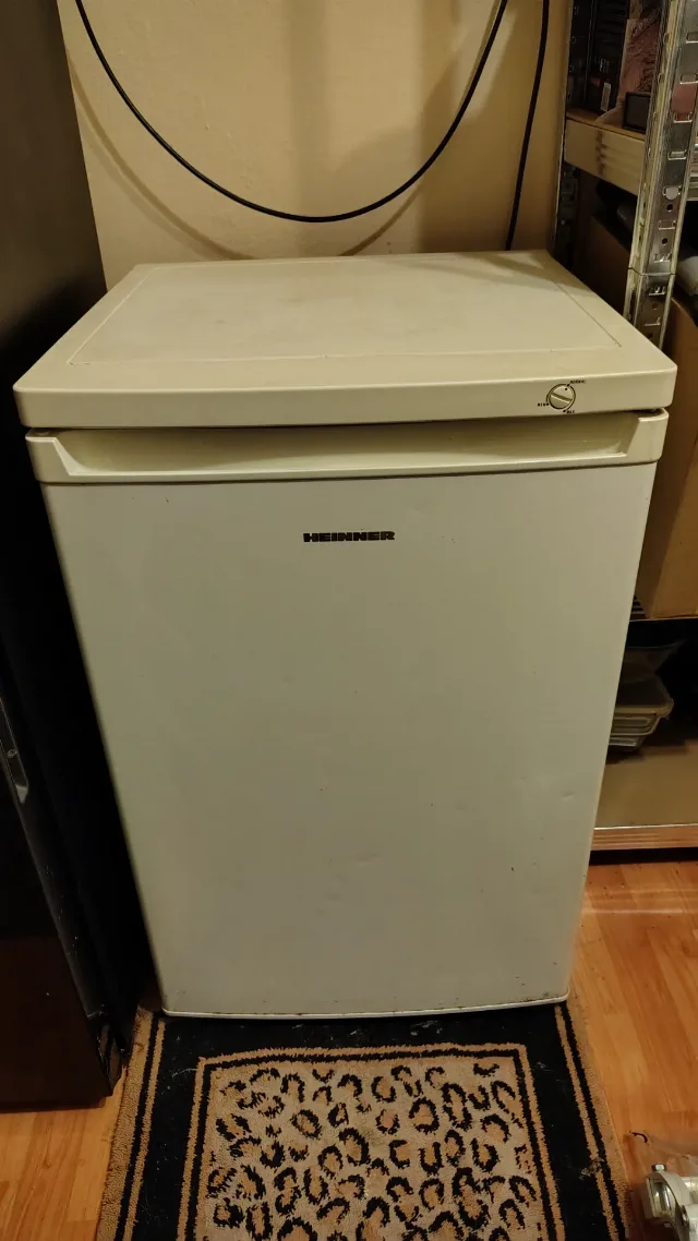 Congelator Heinner HFF-85HA+, 85 l, 4 sertare, Clasa A+, Control mecanic, H 85 cm, Alb – Sector 6, București