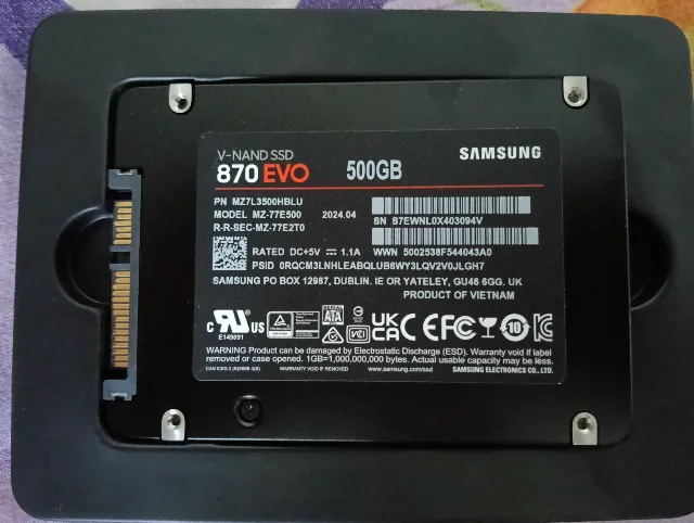 SSD SAMSUNG | 500 GB – Sector 3, București