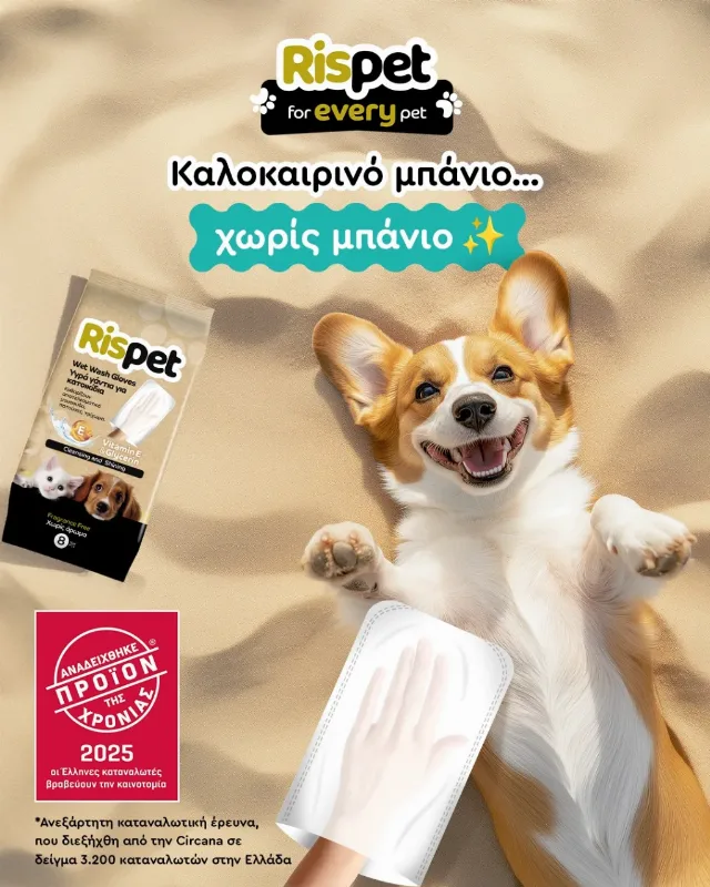 Mănuși umede curățat animale de companie Rispet – pachet 8 buc. – fotografia 4 din 8