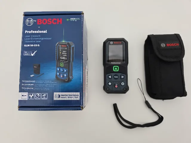 BOSCH GLM 50-25 G Telemetru cu laser verde (50 m) – fotografia 2 din 3