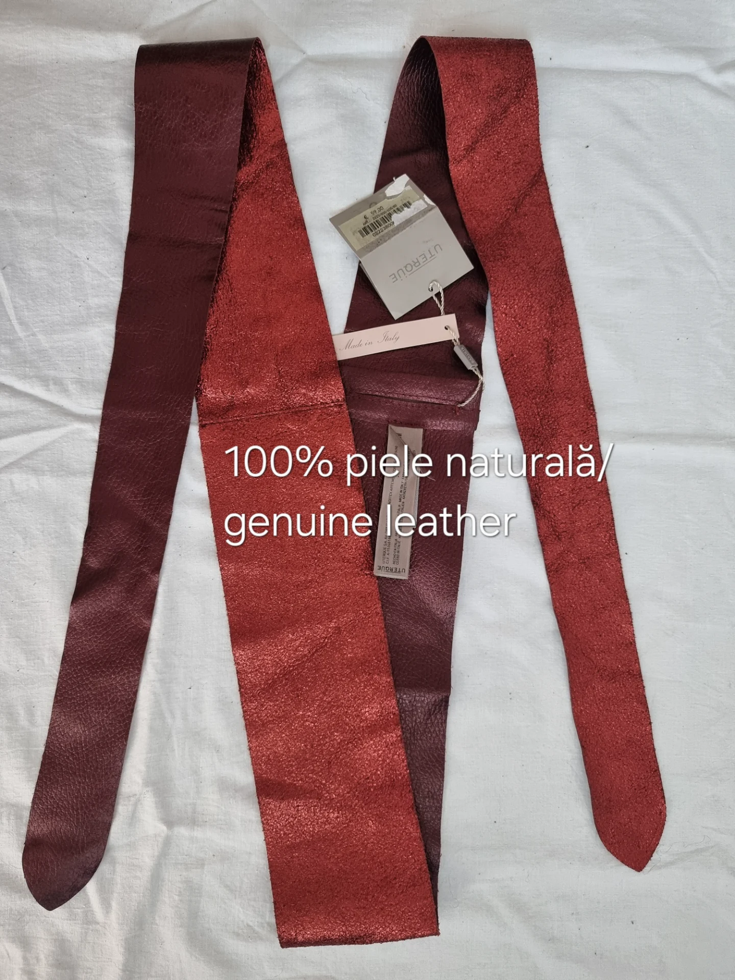 Curea Uterqüe din piele naturala 80 – Floresti, Cluj