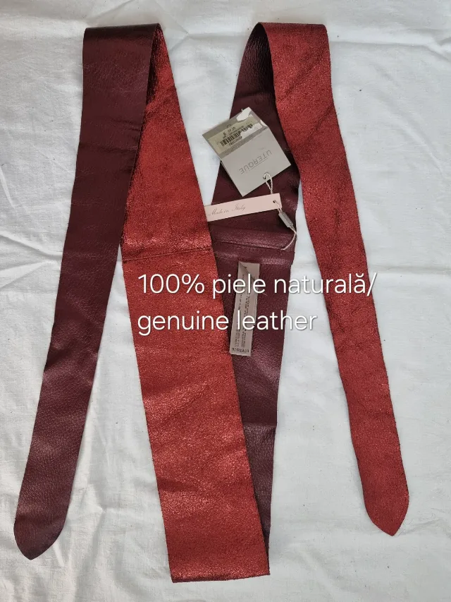 Curea Uterqüe din piele naturala 80 – Floresti, Cluj