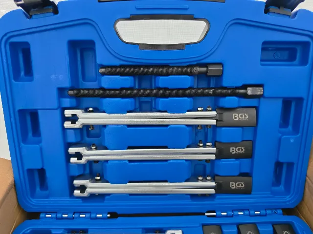 Set prese de rulmenti cu 2 si 3 brate, 12 piese, BGS 7760 – fotografia 3 din 5