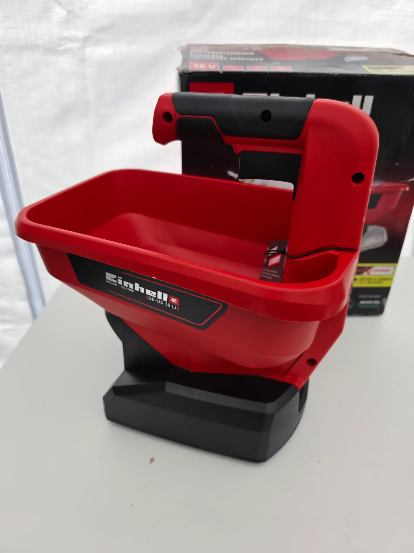 Dispozitiv de imprastiere seminte/ingrasamant/etc Einhell PXC GE-US 18 Li-Solo, 18 V, – Dobreni, Neamț