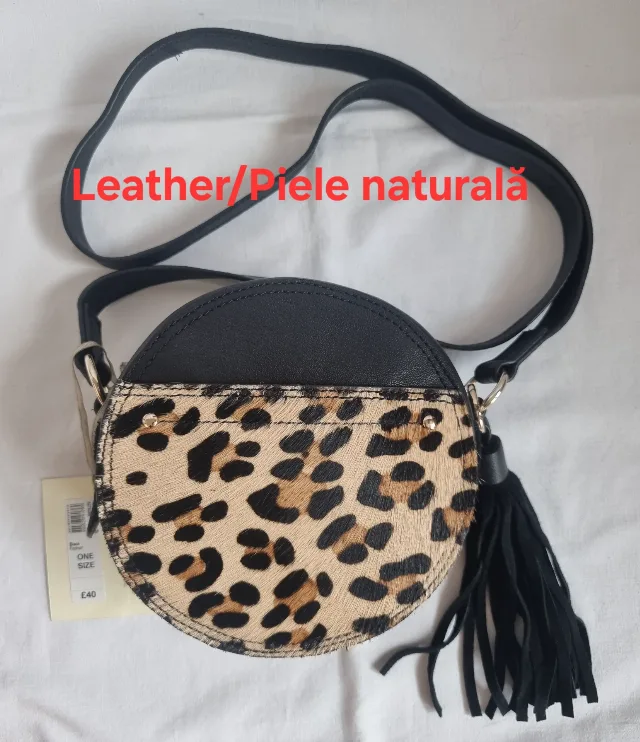 Geanta River Island piele naturală – fotografia 1 din 8