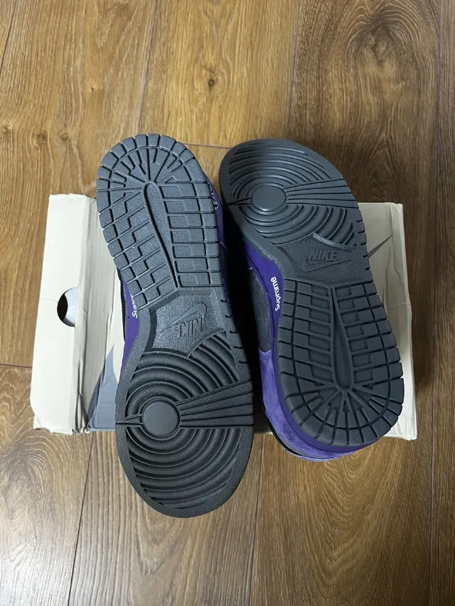Nike Dunk violeți – fotografia 3 din 4