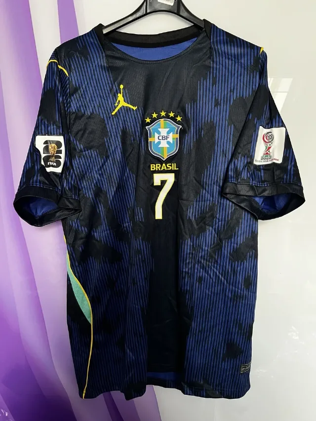 Tricou de fotbal Brazilia Vini Jr – fotografia 2 din 2