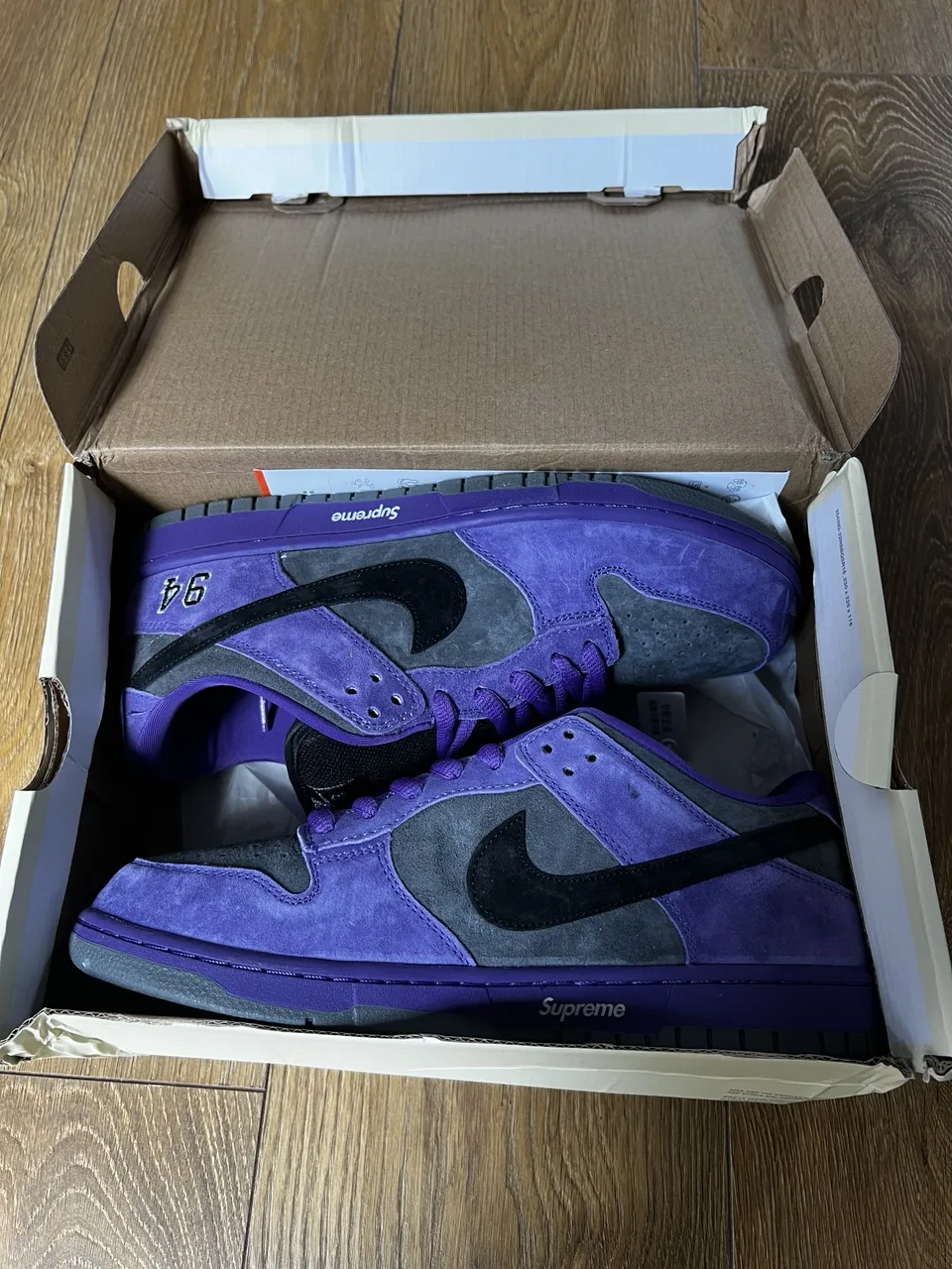 Nike Dunk violeți – fotografia 1 din 4