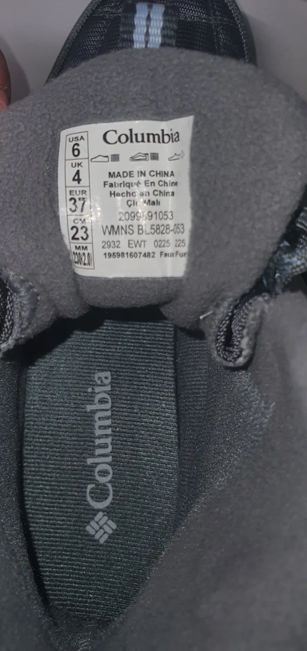 Columbia Încălțăminte de damă, mărimea 37, produs impecabil – fotografia 6 din 6